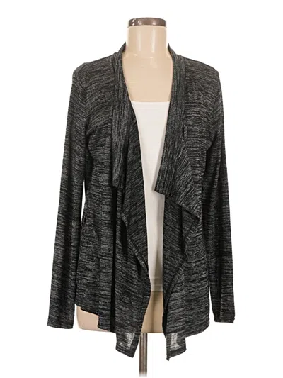 Pre-owned Tahari Cardigan Sweater In Gray