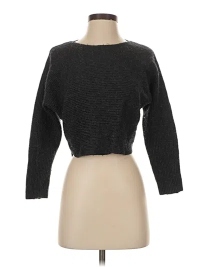 Pre-owned Tahari Cardigan Sweater In Gray