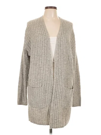 Pre-owned Tahari Cardigan Sweater In Gray
