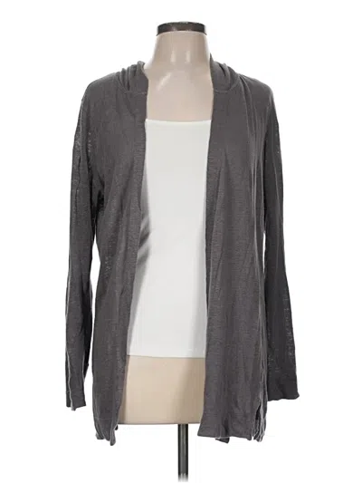 Pre-owned Tahari Cardigan Sweater In Gray