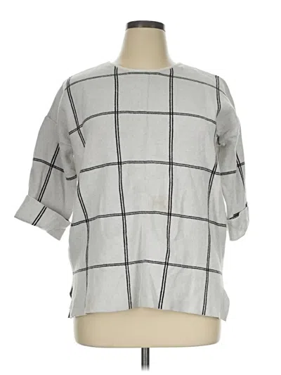 Pre-owned Tahari Cardigan Sweater In Gray