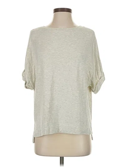 Pre-owned Tahari Cardigan Sweater In Silver
