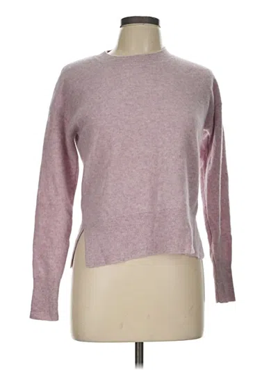 Pre-owned Tahari Cashmere Pullover Sweater In Pink