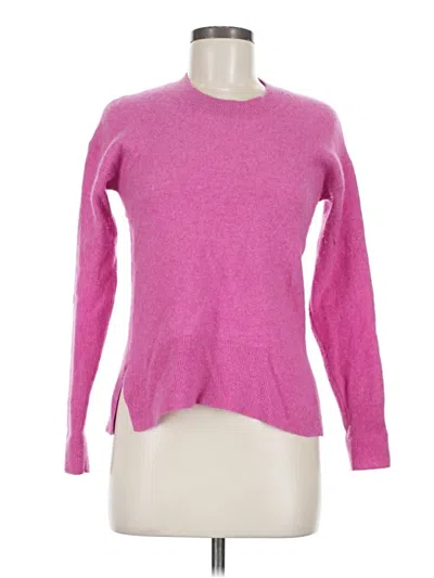 Pre-owned Tahari Cashmere Pullover Sweater In Pink