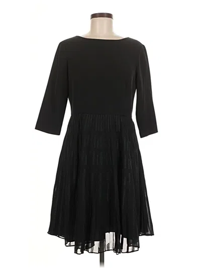 Pre-owned Tahari Casual Dress In Black