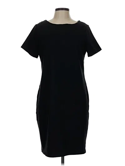 Pre-owned Tahari Casual Dress In Black