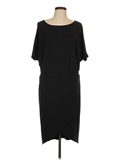 Pre-owned Tahari Casual Dress In Black