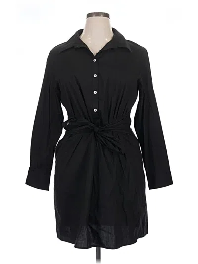 Pre-owned Tahari Casual Dress In Black
