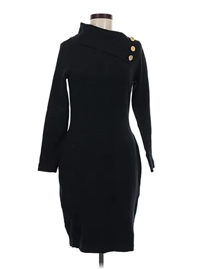 Pre-owned Tahari Casual Dress In Black