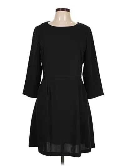 Pre-owned Tahari Casual Dress In Black
