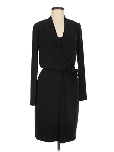 Pre-owned Tahari Casual Dress In Black