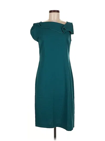 Pre-owned Tahari Casual Dress In Blue