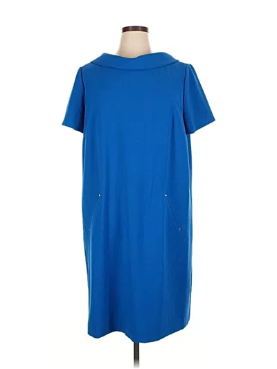 Pre-owned Tahari Casual Dress In Blue