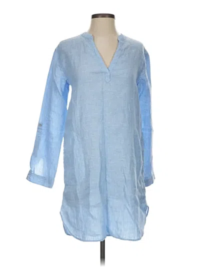 Pre-owned Tahari Casual Dress In Blue