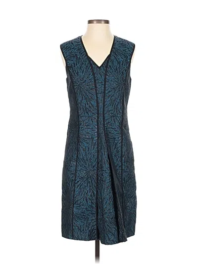 Pre-owned Tahari Casual Dress In Blue