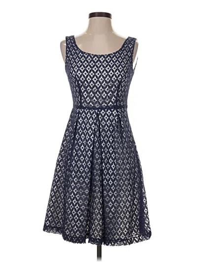 Tahari Casual Dress In Blue
