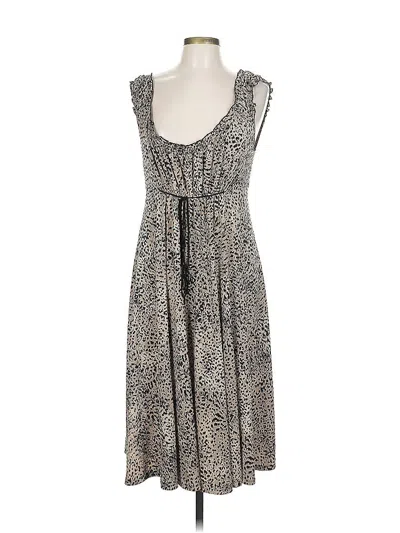 Pre-owned Tahari Casual Dress In Brown
