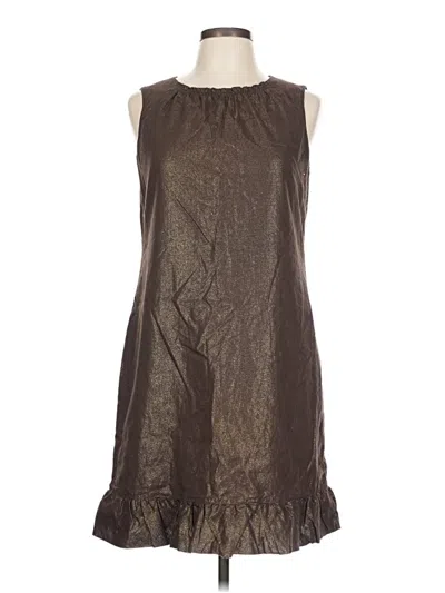 Pre-owned Tahari Casual Dress In Brown