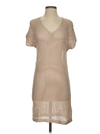 Pre-owned Tahari Casual Dress In Brown