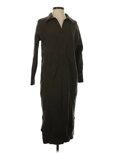 Pre-owned Tahari Casual Dress In Brown
