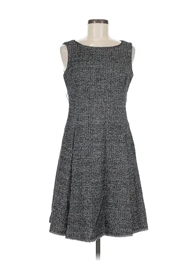 Pre-owned Tahari Casual Dress In Gray