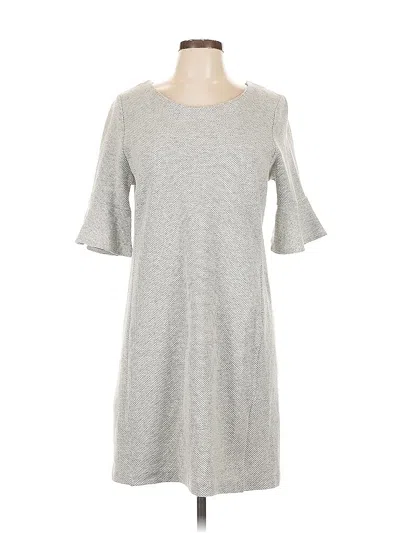 Pre-owned Tahari Casual Dress In Gray