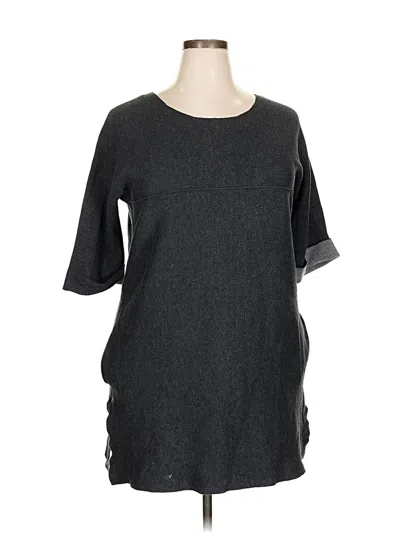 Pre-owned Tahari Casual Dress In Gray