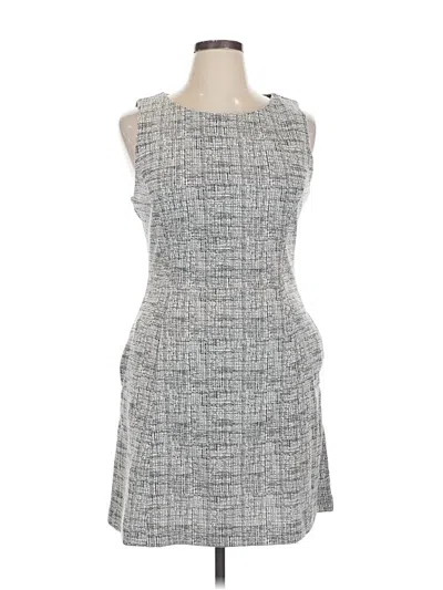 Tahari Casual Dress In Gray