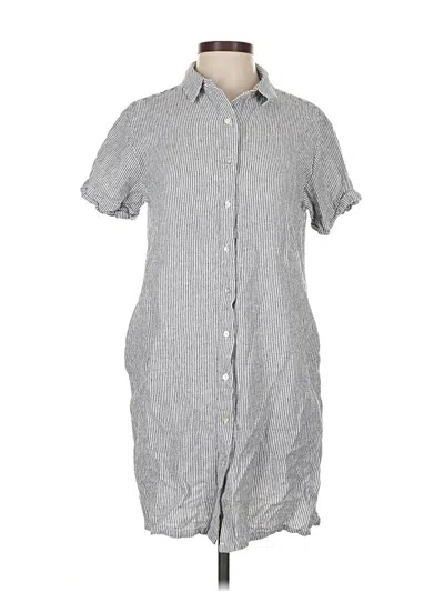 Pre-owned Tahari Casual Dress In Gray