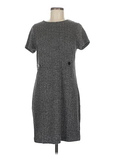 Pre-owned Tahari Casual Dress In Gray