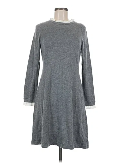 Pre-owned Tahari Casual Dress In Gray