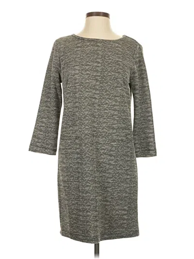 Pre-owned Tahari Casual Dress In Gray