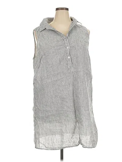 Pre-owned Tahari Casual Dress In Gray