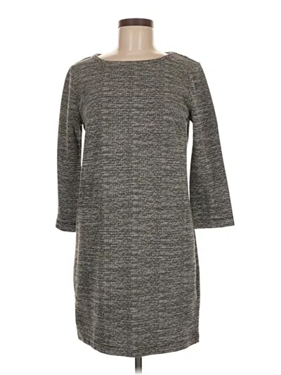 Pre-owned Tahari Casual Dress In Gray
