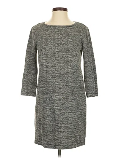 Pre-owned Tahari Casual Dress In Gray