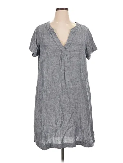 Pre-owned Tahari Casual Dress In Gray