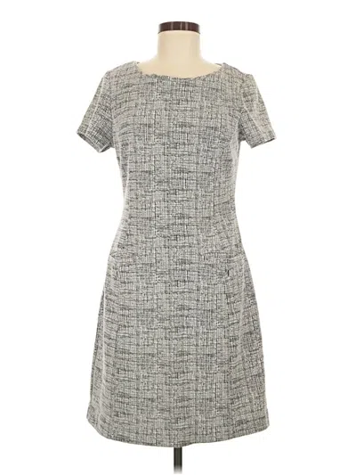 Pre-owned Tahari Casual Dress In Gray
