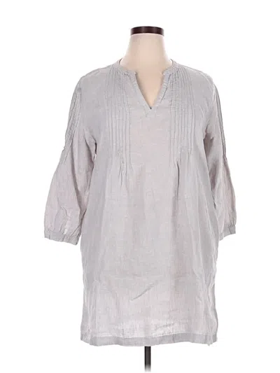 Pre-owned Tahari Casual Dress In Gray