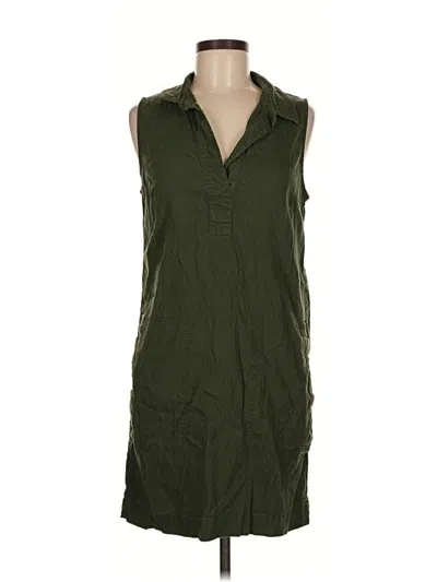 Pre-owned Tahari Casual Dress In Green