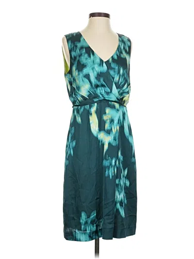 Pre-owned Tahari Casual Dress In Green