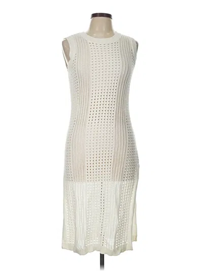 Pre-owned Tahari Casual Dress In Ivory