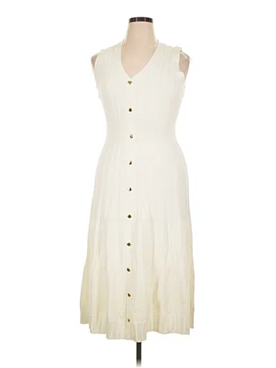 Pre-owned Tahari Casual Dress In Ivory