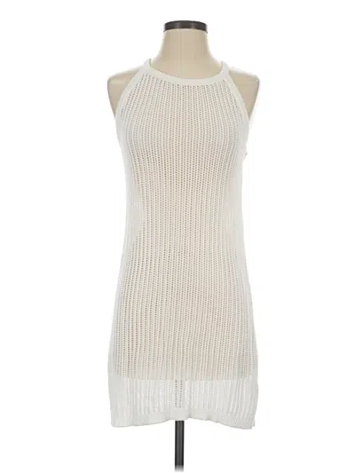Pre-owned Tahari Casual Dress In Ivory