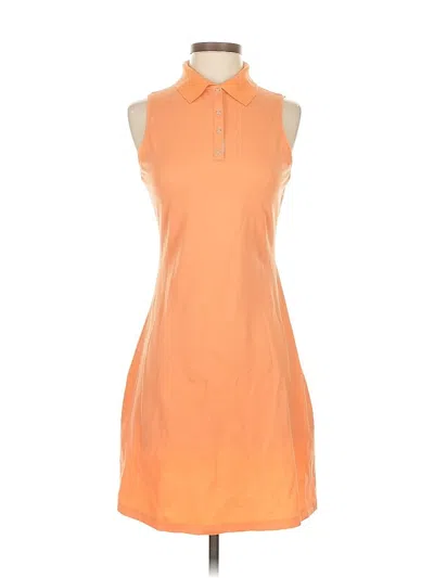 Pre-owned Tahari Casual Dress In Orange