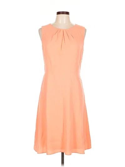 Pre-owned Tahari Casual Dress In Orange