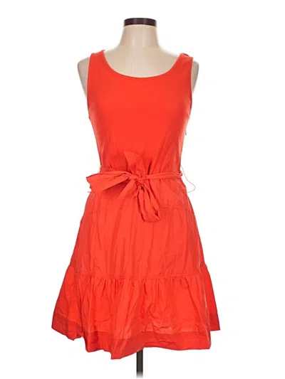 Pre-owned Tahari Casual Dress In Orange