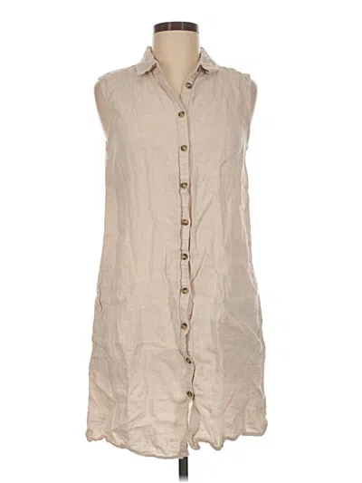 Pre-owned Tahari Casual Dress In Tan