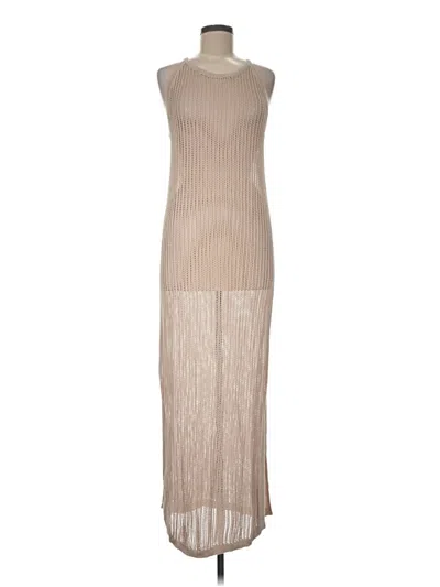 Pre-owned Tahari Casual Dress In Tan