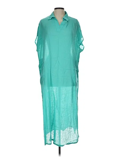 Pre-owned Tahari Casual Dress In Teal
