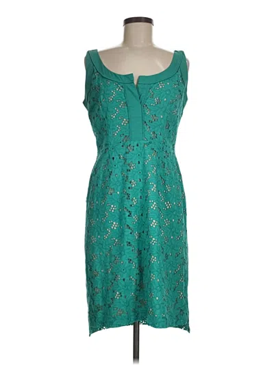 Pre-owned Tahari Casual Dress In Teal